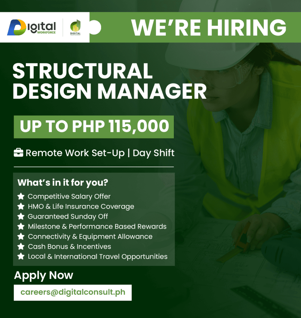 Structural Design Manager - Digital Planners Corporation